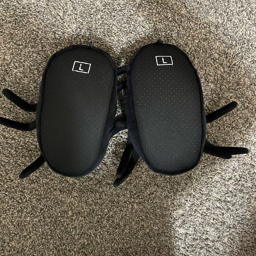 Kids Spider Slippers